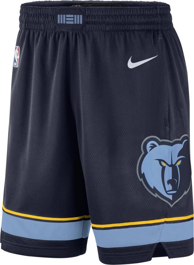 Nike Memphis Grizzlies Icon Edition Swingman NBA-herenshorts Blauw - Foto 3