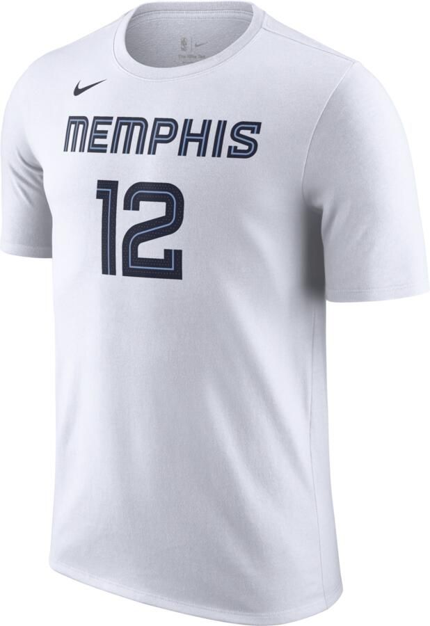 Nike Ja Morant NBA Essential Tee White Heren - Foto 2