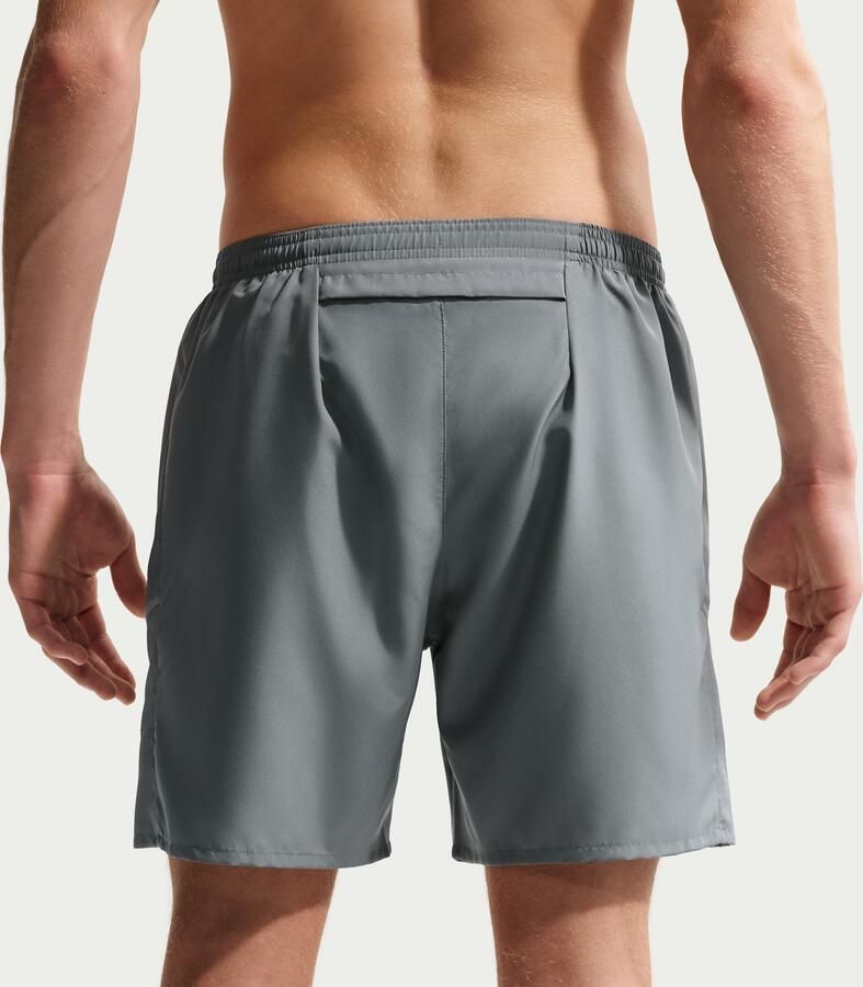 Nike Miler Dri-FIT hardloopshorts met binnenbroek voor heren (18 cm) Grijs - Foto 2