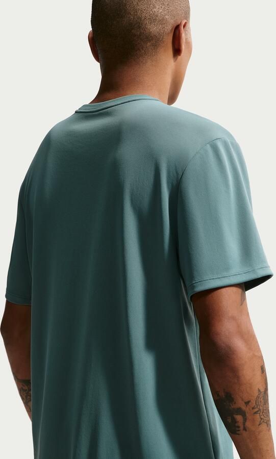 Nike Miler Dri-FIT hardlooptop met korte mouwen voor heren Grijs - Foto 4