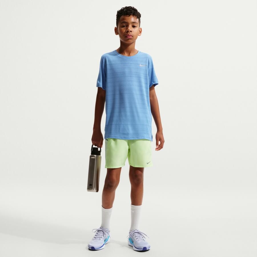 Nike Miler DRI-FIT trainingsshorts voor Groen - Foto 4