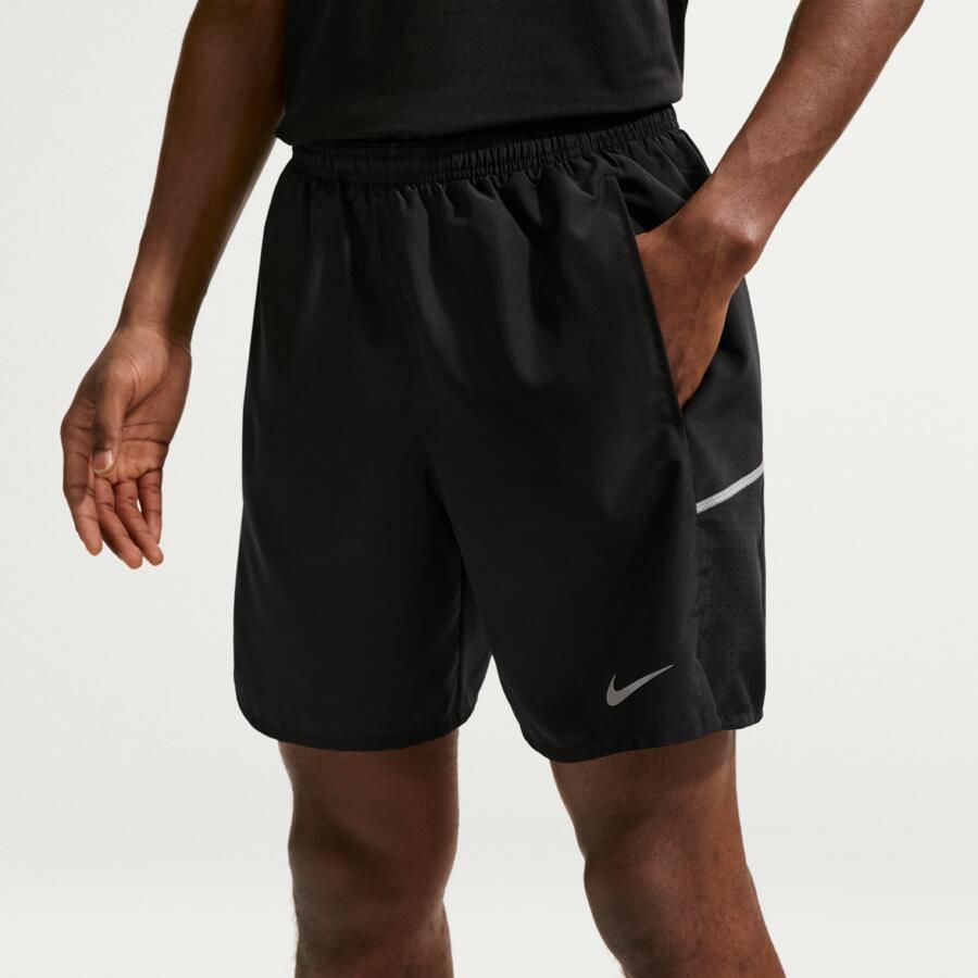 Nike Miler Dri-FIT 2-in-1 hardloopshorts voor heren (18 cm) Zwart - Foto 2