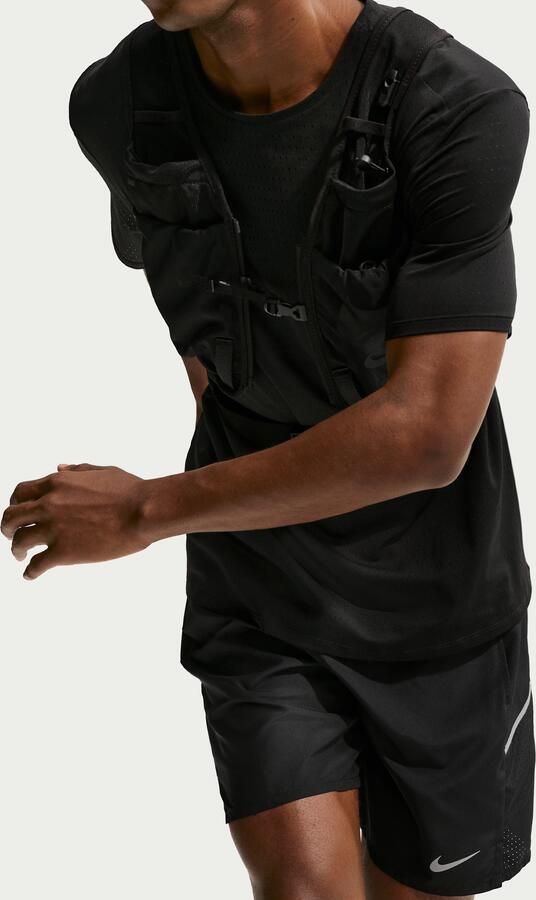 Nike Miler Dri-FIT 2-in-1 hardloopshorts voor heren (18 cm) Zwart - Foto 5
