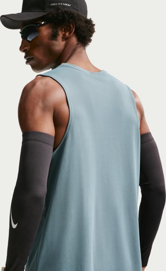 Nike Miler hardlooptanktop met Dri-FIT voor heren Grijs - Foto 4