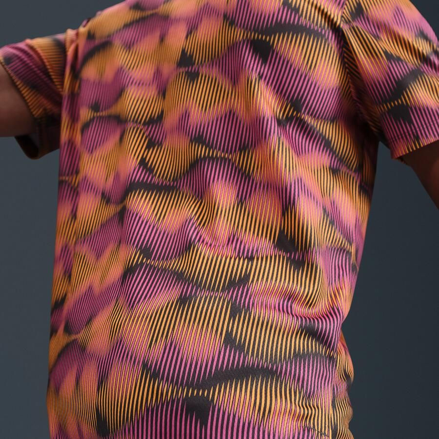 Nike Miler Hardlooptop met korte mouwen voor heren Grijs