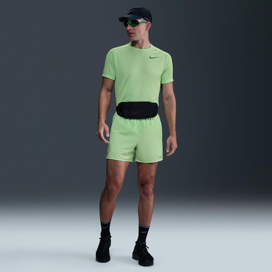 Nike Miler Hardlooptop met korte mouwen voor heren Groen - Foto 3