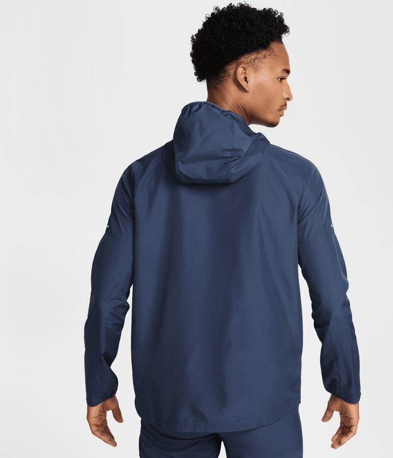 Nike Miler Repel hardloopjack voor heren Blauw - Foto 4