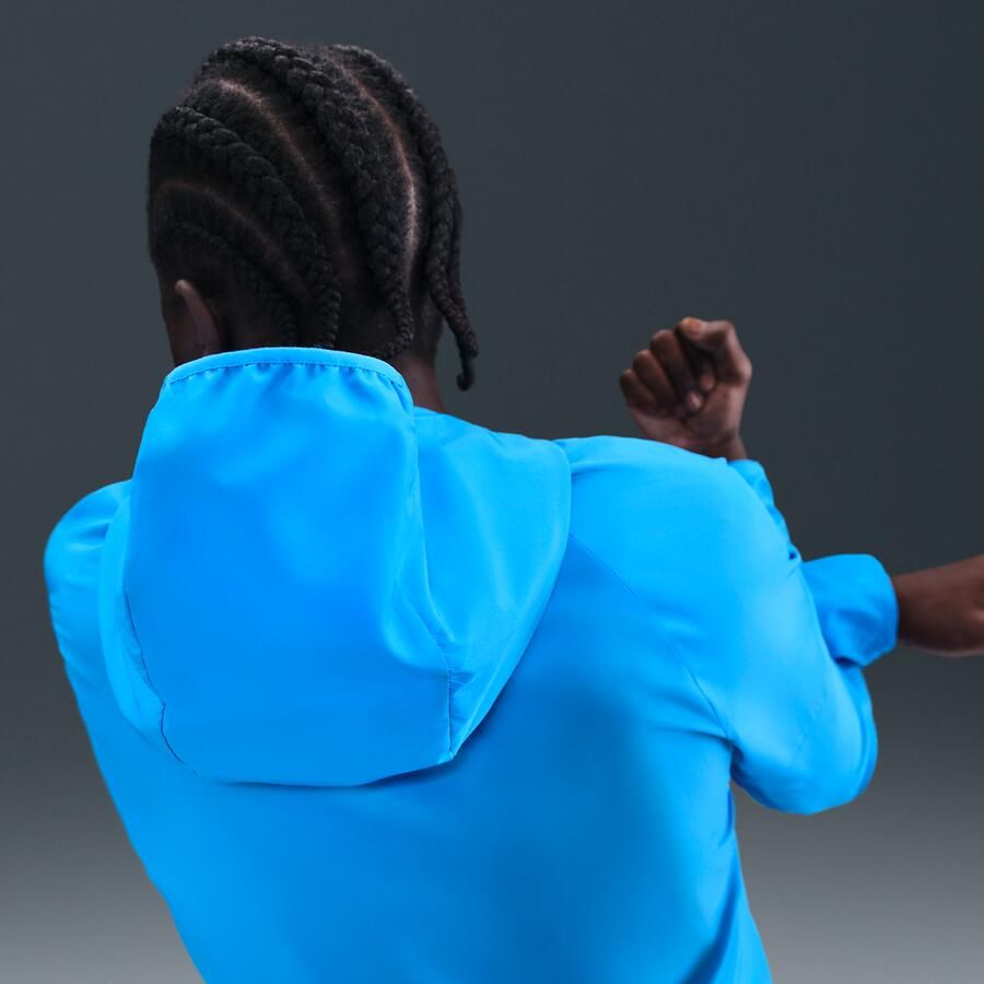 Nike Miler Repel hardloopjack voor heren Blauw