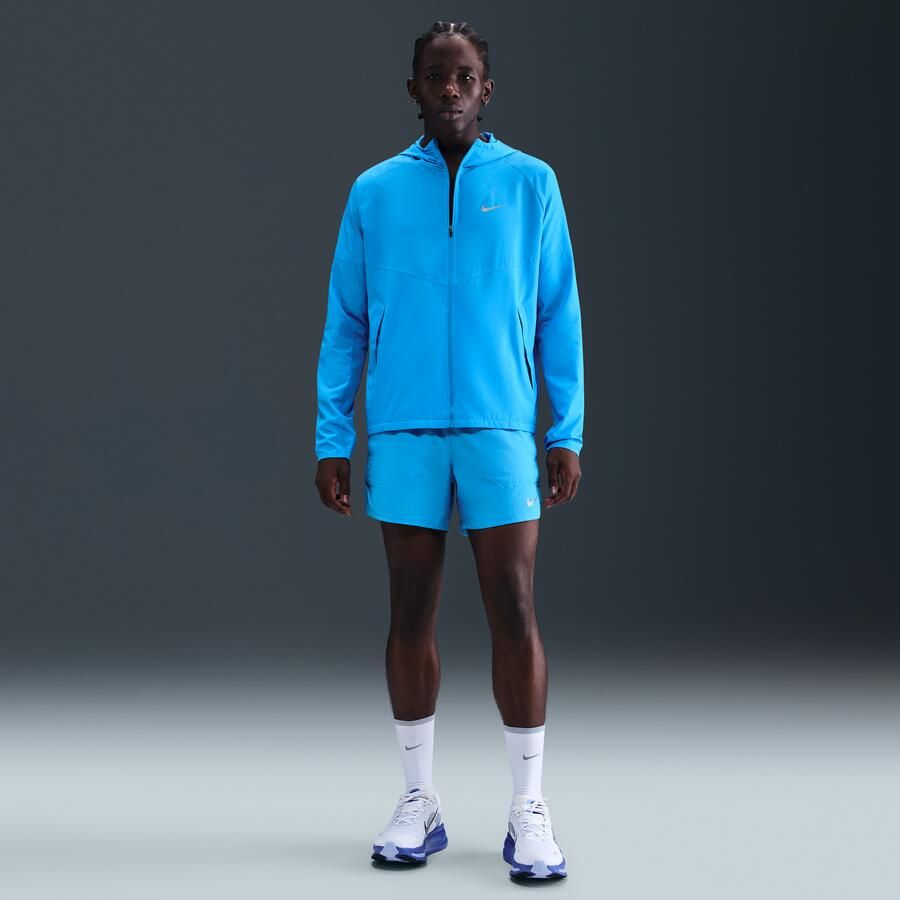 Nike Miler Repel hardloopjack voor heren Blauw - Foto 3