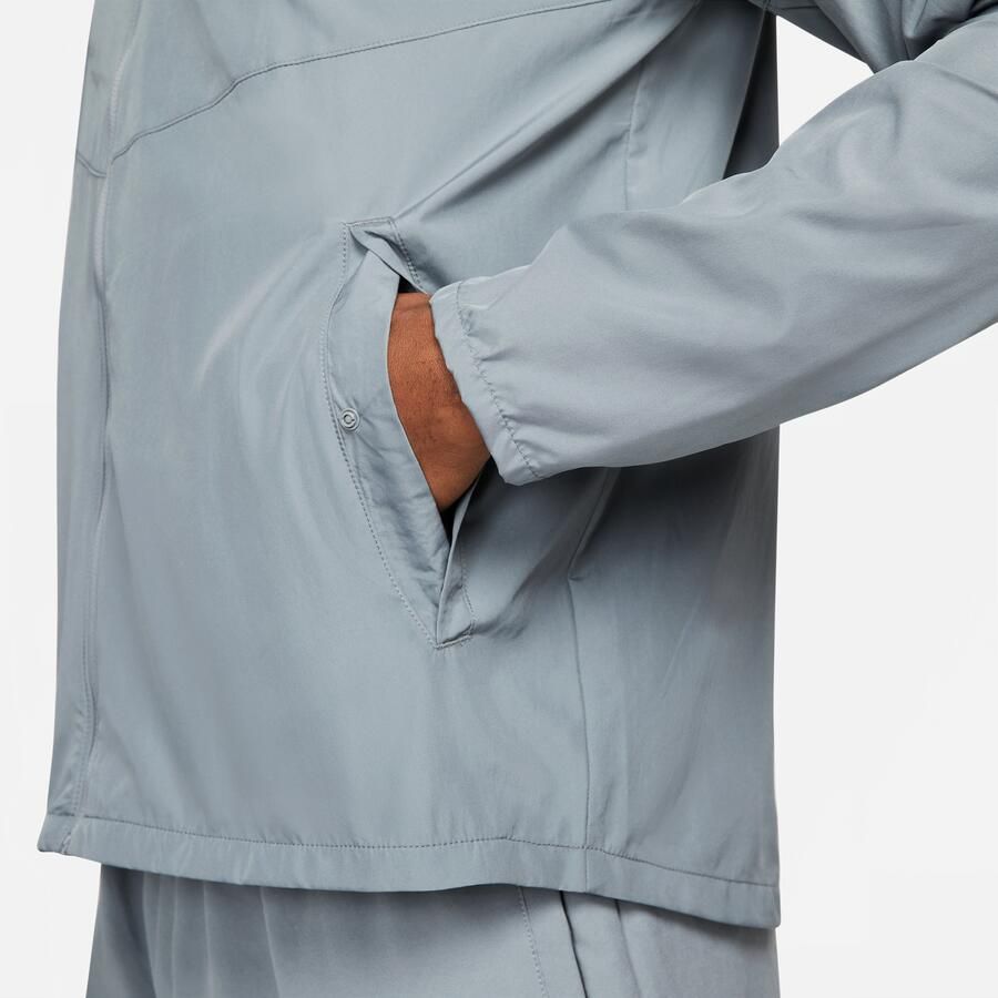 Nike Miler Repel hardloopjack voor heren Grijs - Foto 2