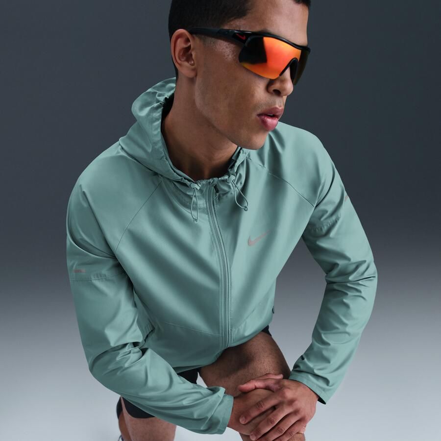 Nike Miler Repel hardloopjack voor heren Groen - Foto 2