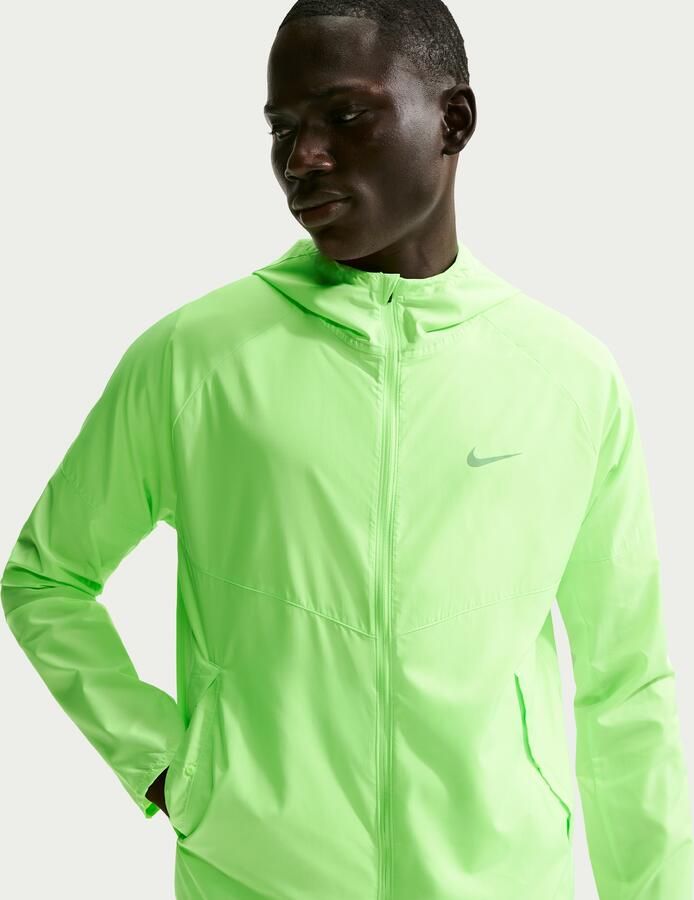 Nike Miler Repel hardloopjack voor heren Groen - Foto 4