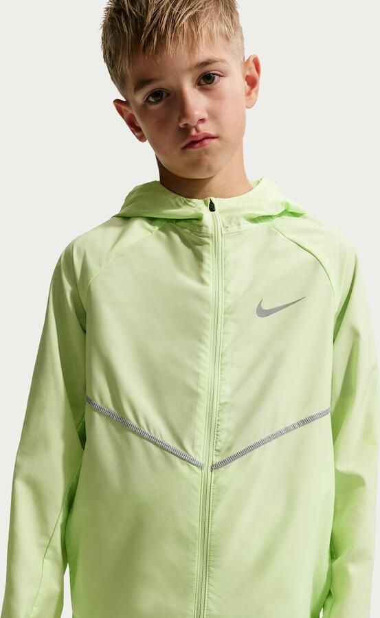 Nike Miler Repel trainingsjack met UV-bescherming voor kids Groen - Foto 2
