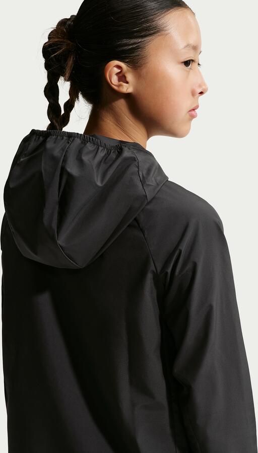 Nike Miler Repel trainingsjack met UV-bescherming voor kids Zwart - Foto 3
