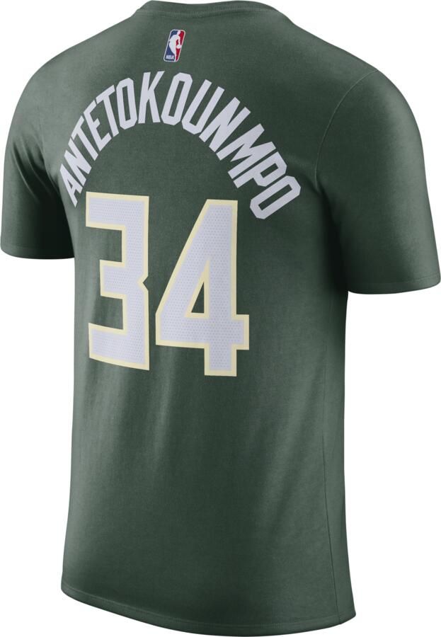 Nike Milwaukee Bucks Nba T-shirt T-shirts Kleding fir antetokounmpo g maat: XL beschikbare maaten:S M L XL XS - Foto 3