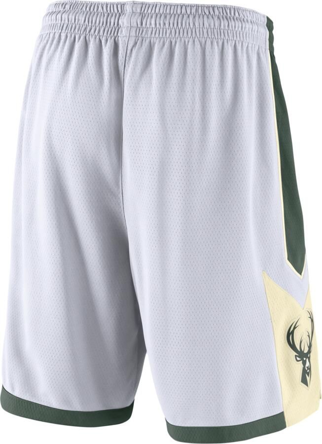 Nike Milwaukee Bucks Swingman NBA-herenshorts Wit