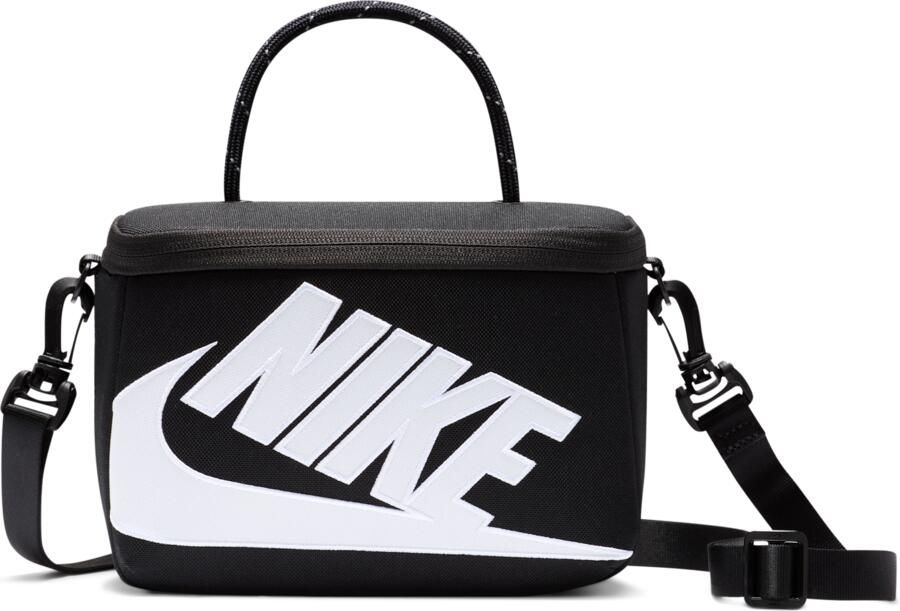 Nike mini-crossbodytas in schoenendoosstijl (3 liter) Zwart - Foto 4