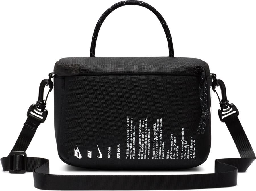 Nike mini-crossbodytas in schoenendoosstijl (3 liter) Zwart - Foto 2