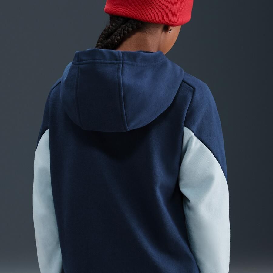 Nike Multi Dri-FIT fleecehoodie voor kids Blauw