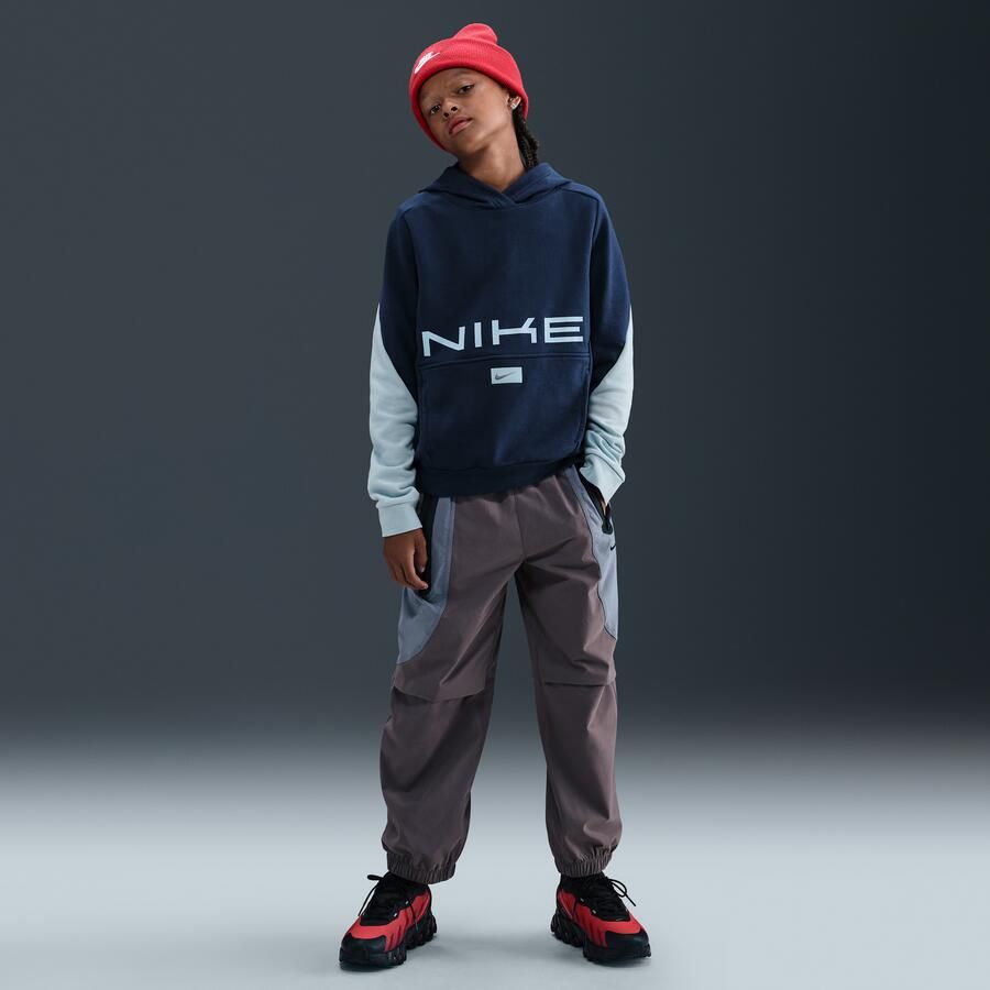 Nike Multi Dri-FIT fleecehoodie voor kids Blauw - Foto 3