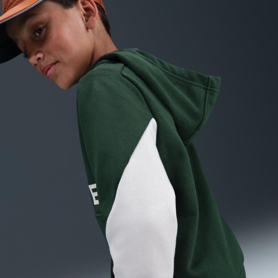 Nike Multi Dri-FIT fleecehoodie voor kids Groen