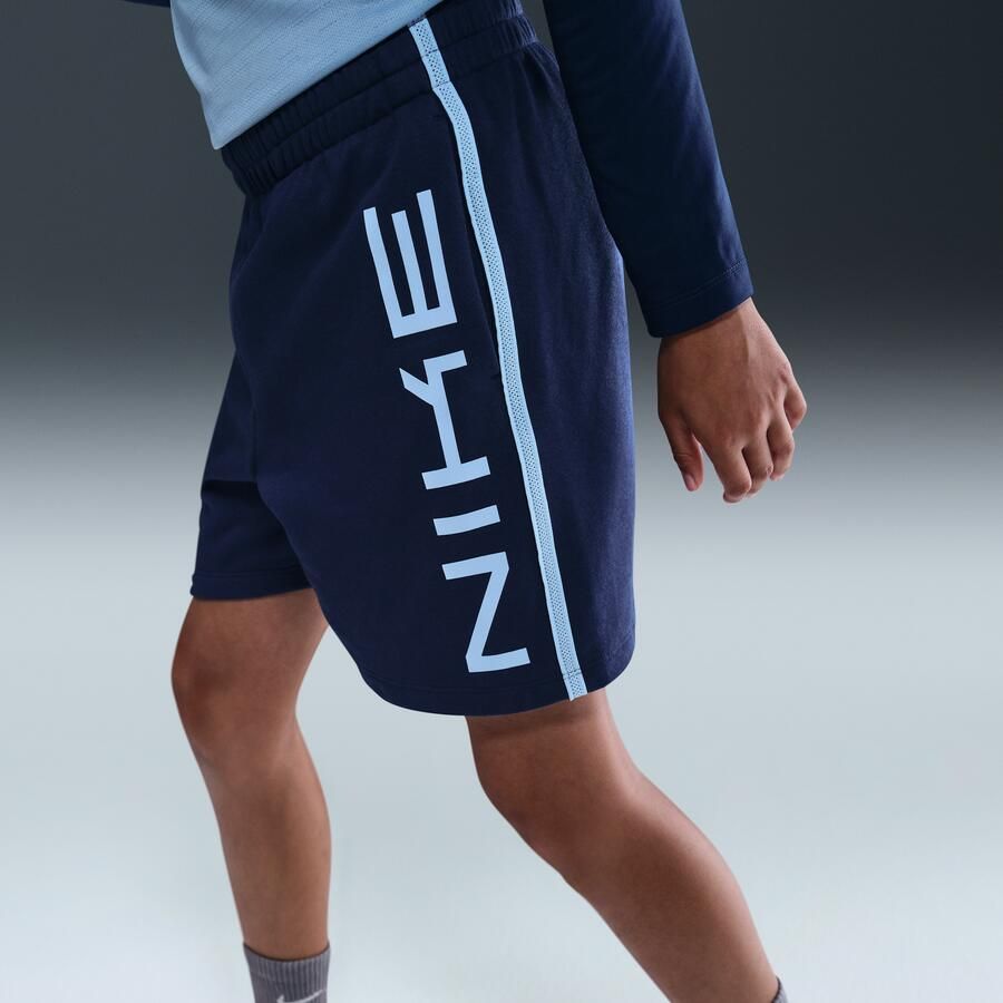 Nike Multi Dri-FIT fleeceshorts voor kids Blauw - Foto 2