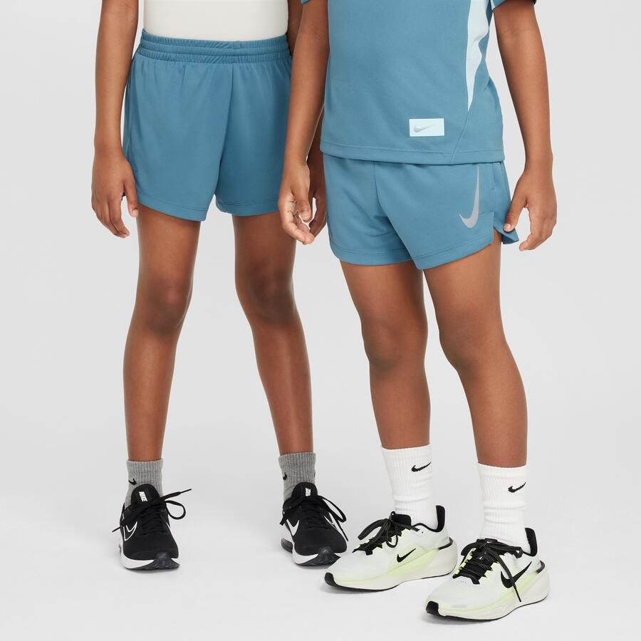 Nike Multi Dri-FIT shorts met split voor jongens Blauw - Foto 4