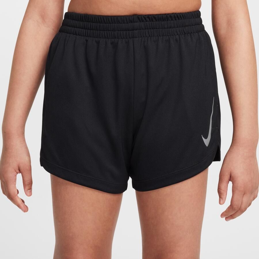 Nike Multi Dri-FIT shorts met split voor jongens Zwart - Foto 2