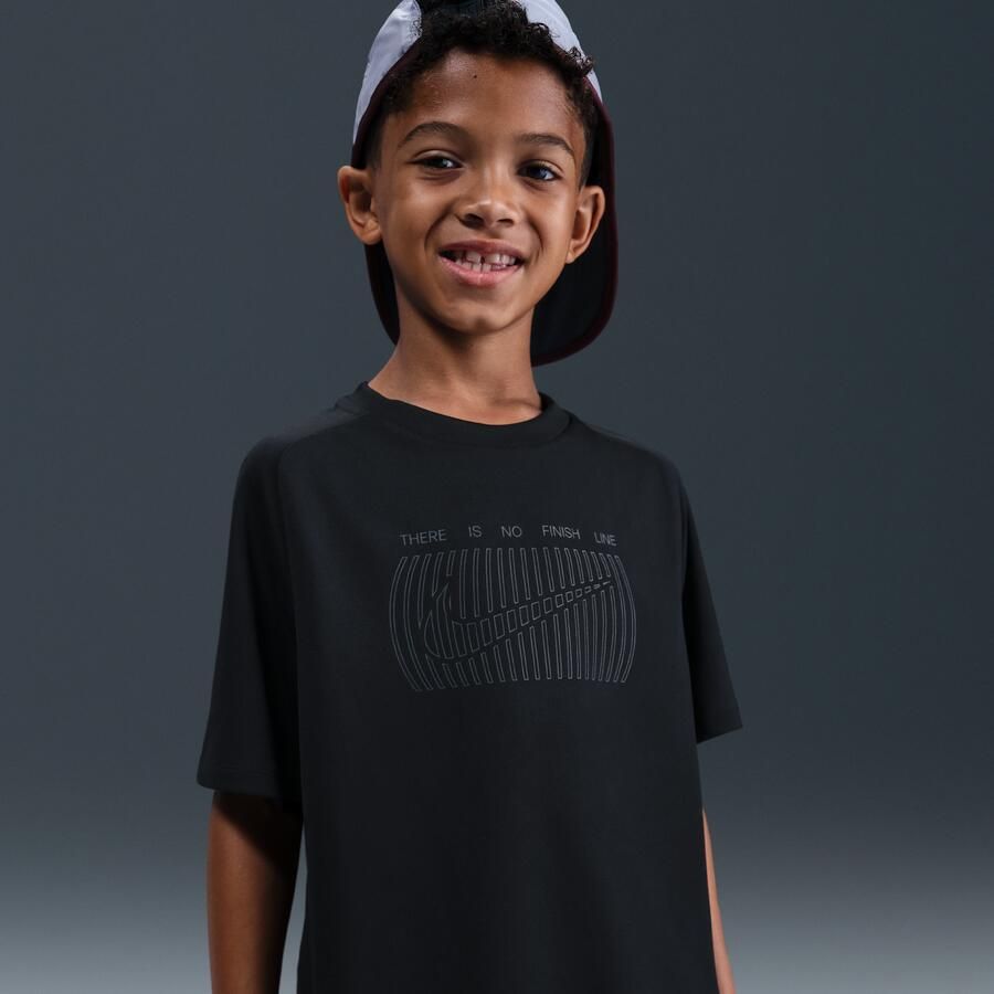 Nike Multi Dri-FIT T-shirt voor jongens Zwart - Foto 4