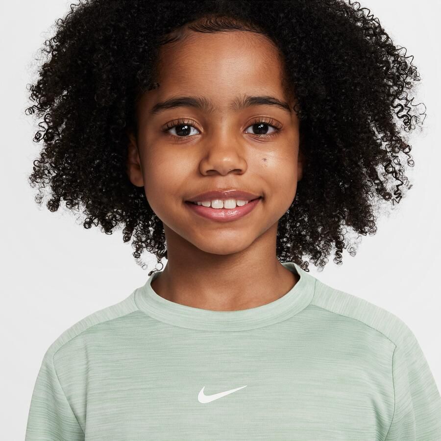 Nike Multi Dri-FIT top met korte mouwen voor kids Groen