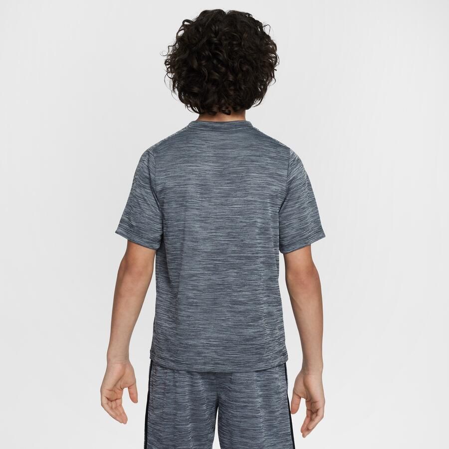 Nike Multi Dri-FIT top met korte mouwen voor kids Zwart - Foto 4