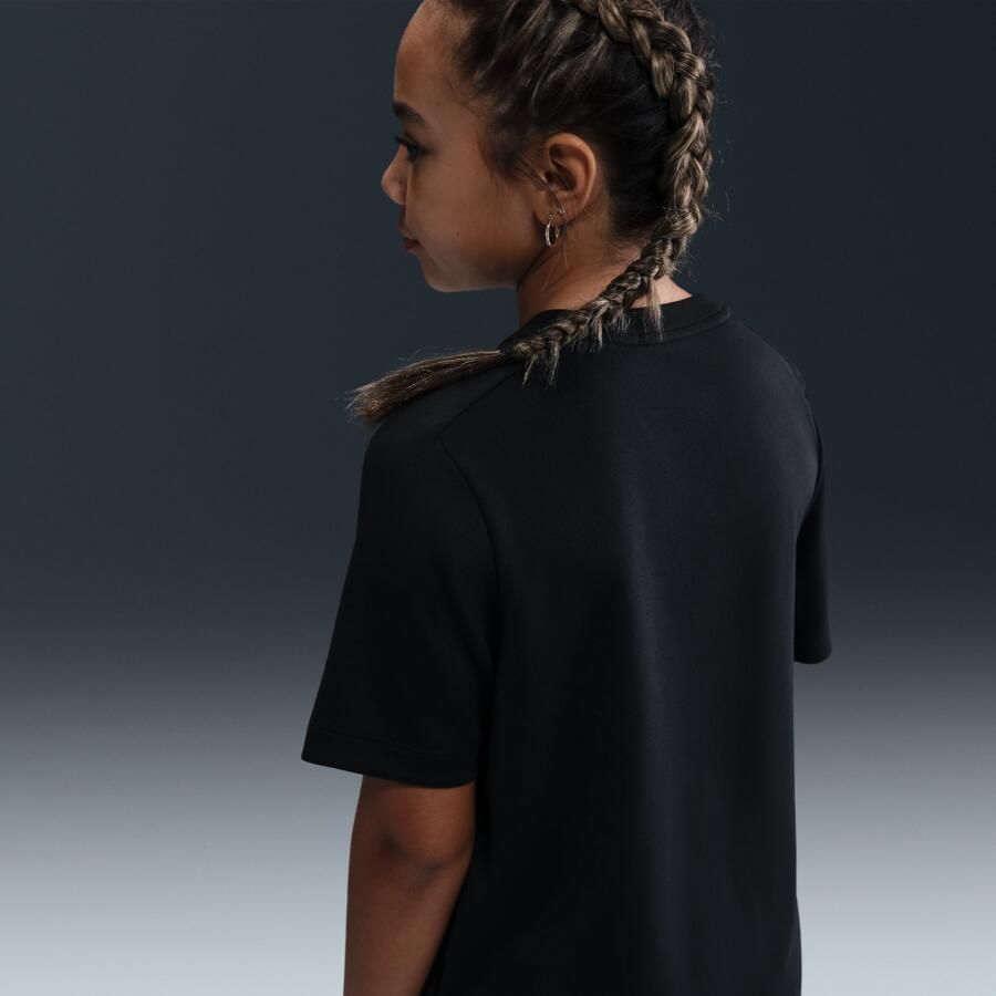 Nike Multi Dri-FIT top met korte mouwen voor kids Zwart - Foto 3