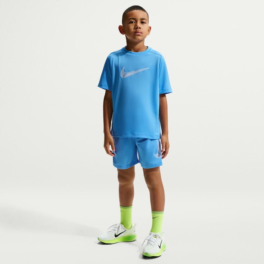 Nike Multi Dri-FIT trainingsshorts voor jongens Blauw - Foto 4