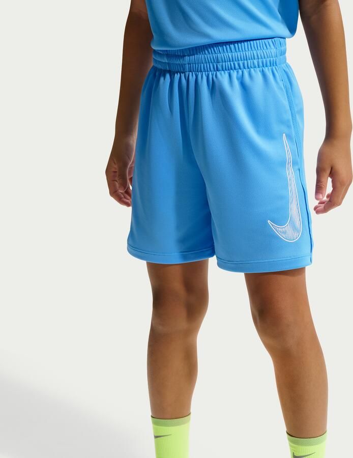 Nike Multi Dri-FIT trainingsshorts voor jongens Blauw - Foto 3