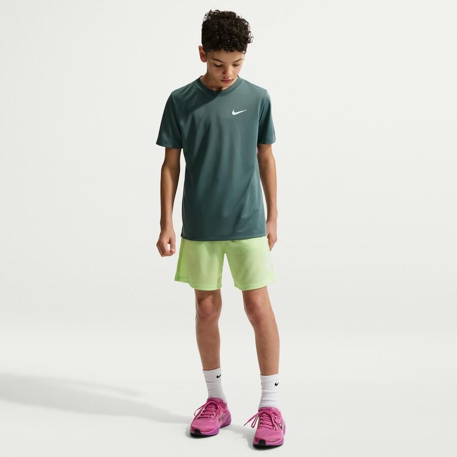 Nike Multi Dri-FIT trainingsshorts voor jongens Groen - Foto 4
