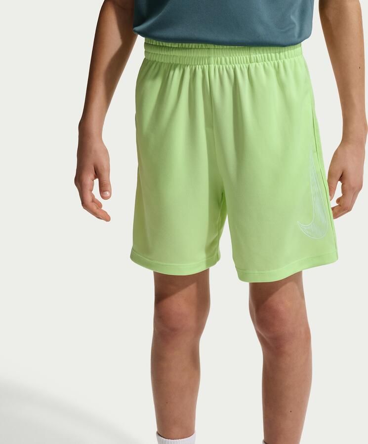 Nike Multi Dri-FIT trainingsshorts voor jongens Groen