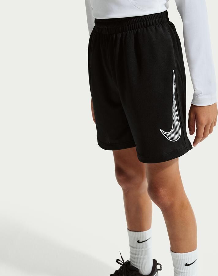 Nike Multi Dri-FIT trainingsshorts voor jongens Zwart - Foto 2