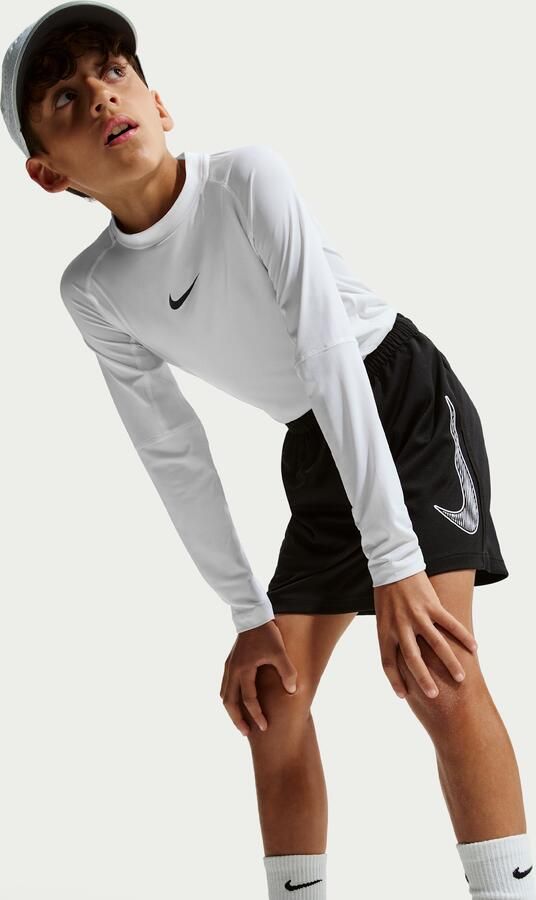 Nike Multi Dri-FIT trainingsshorts voor jongens Zwart - Foto 3