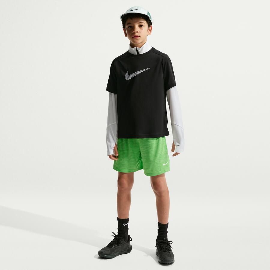 Nike Multi jongensshorts met Dri-FIT Groen - Foto 4