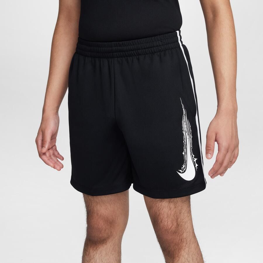 Nike Multi jongensshorts met Dri-FIT Zwart - Foto 4