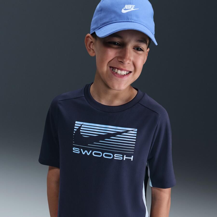 Nike Multi jongenstop met Dri-FIT en korte mouwen Blauw - Foto 4