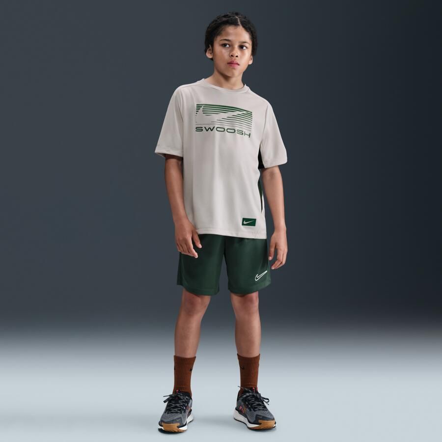 Nike Multi jongenstop met Dri-FIT en korte mouwen Bruin - Foto 3