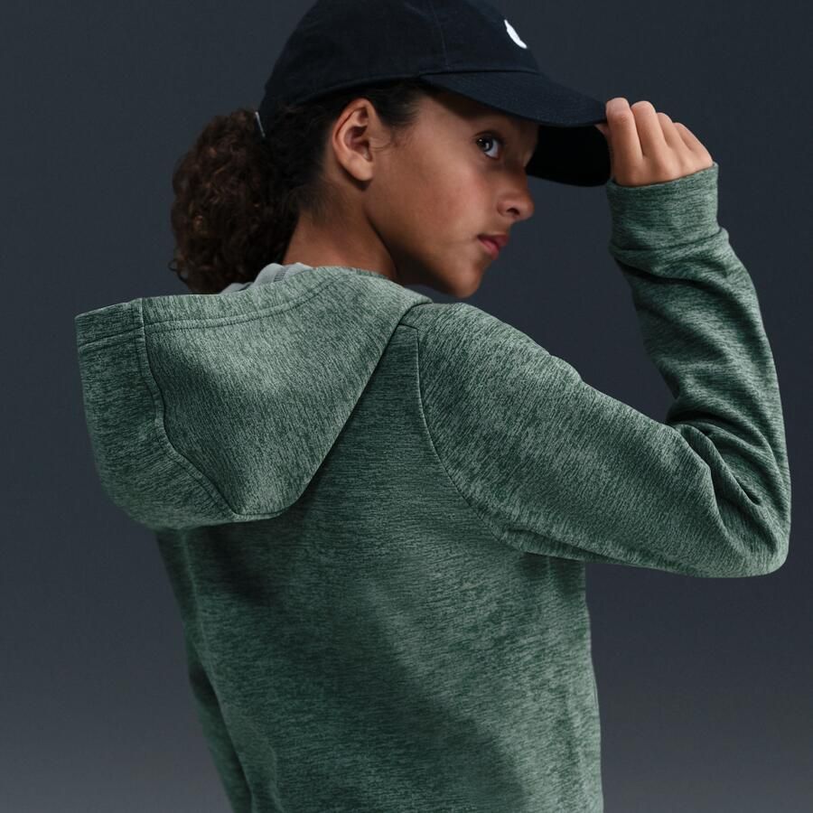 Nike Multi Stain Repel Therma-FIT hoodie voor kids Groen - Foto 3