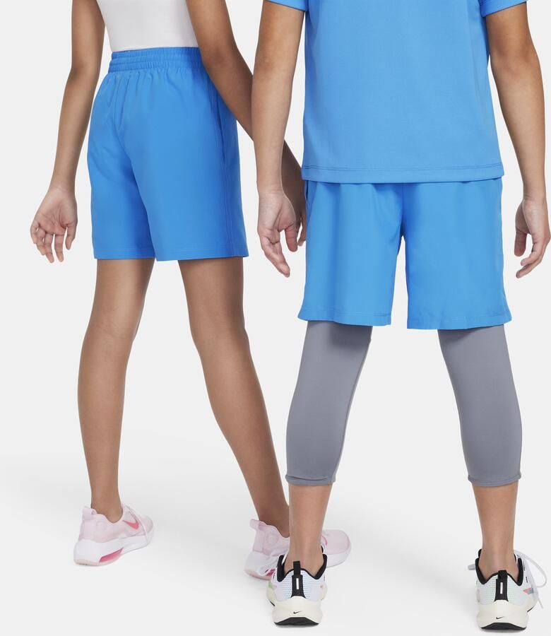 Nike Multi trainingsshorts met Dri-FIT voor jongens Blauw - Foto 4