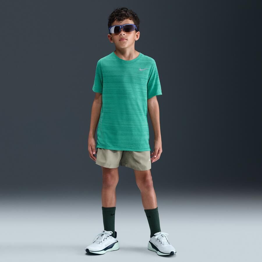 Nike Multi trainingsshorts met Dri-FIT voor jongens Groen - Foto 3