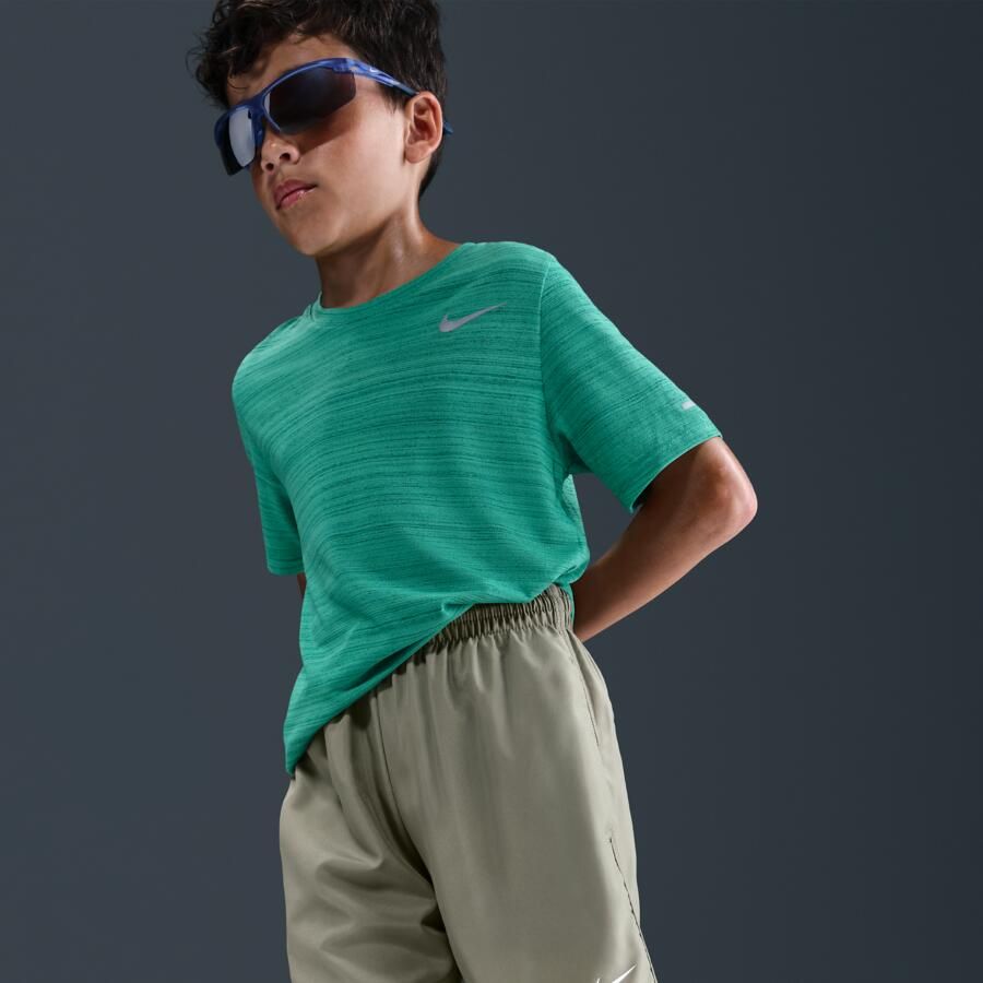 Nike Multi trainingsshorts met Dri-FIT voor jongens Groen