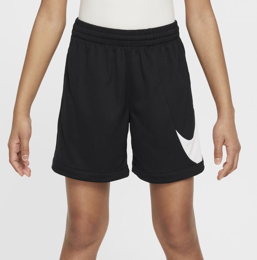 Nike Multi+ trainingsshorts met Dri-FIT voor jongens Zwart - Foto 2