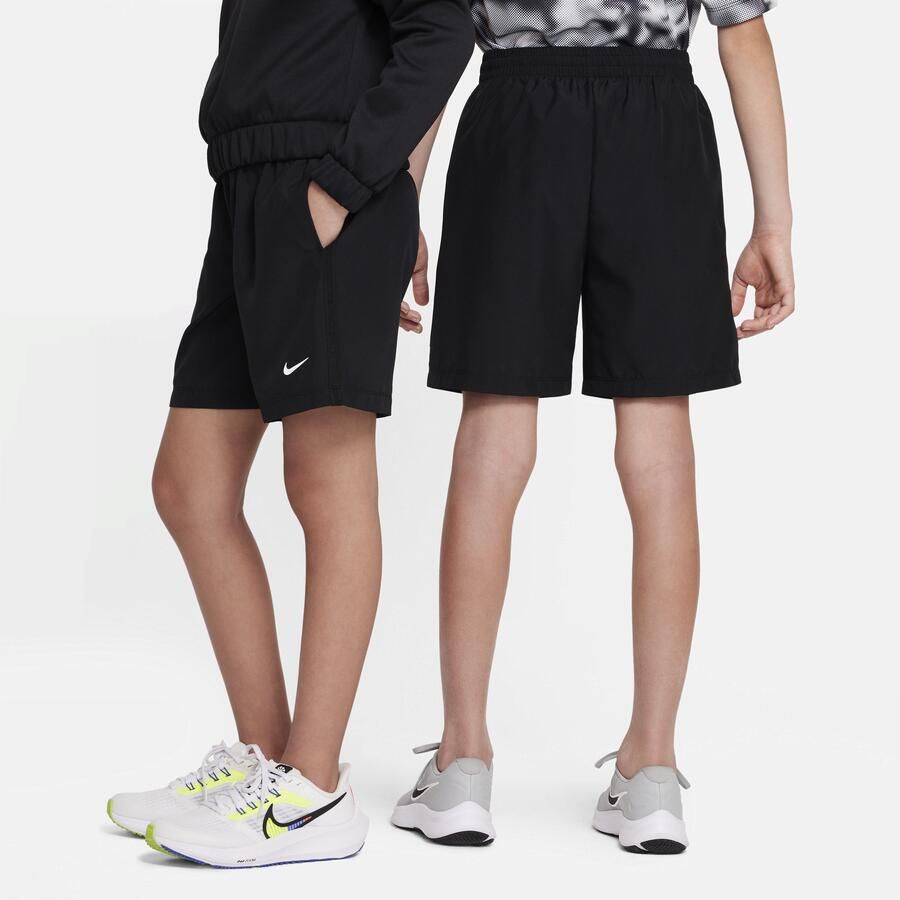 Nike Multi trainingsshorts met Dri-FIT voor jongens Zwart - Foto 4