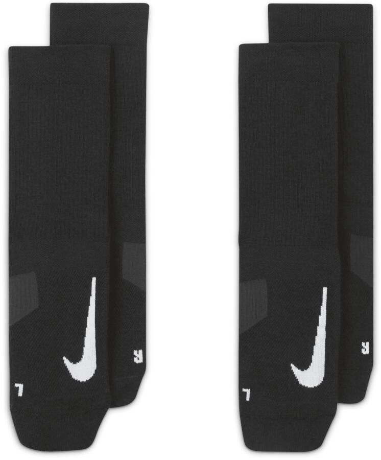Nike Multiplier Crew Sokken (2 paar) Zwart - Foto 3