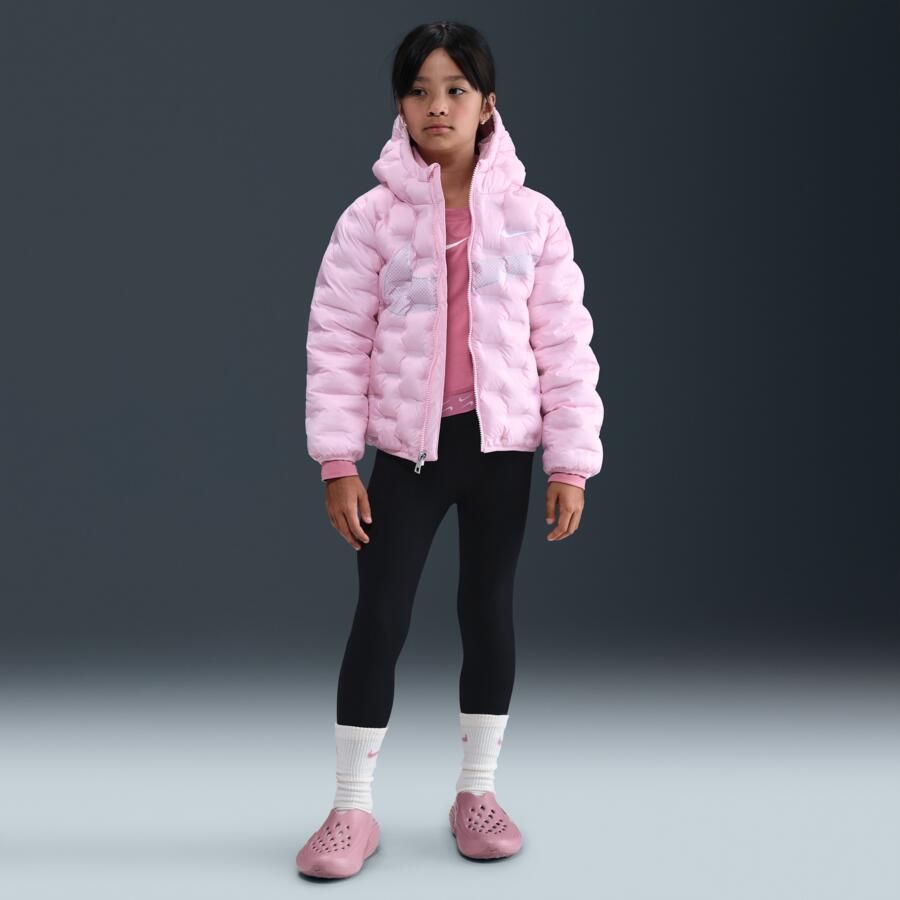 Nike naadloos gewatteerd jack voor kleuters Roze - Foto 3